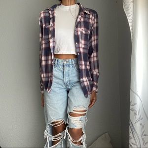 Blue & Pink Mossimo Flannel